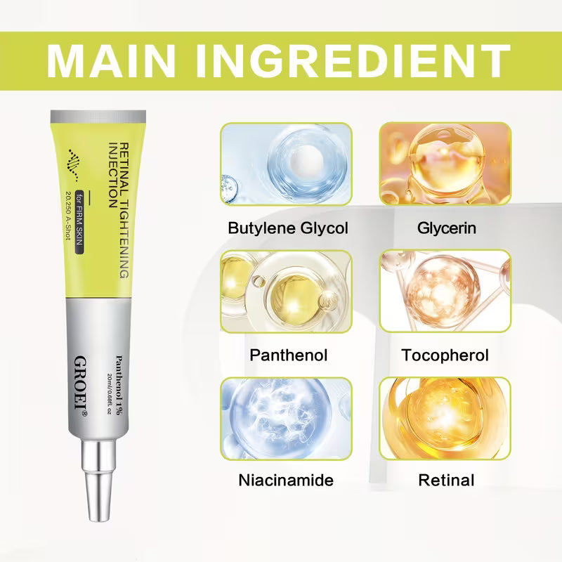 Retinal Shot Tightening Booster 15ml – Anti-Aging Firming Serum with Retinal & Peptides – Smooth & Youthful Skin