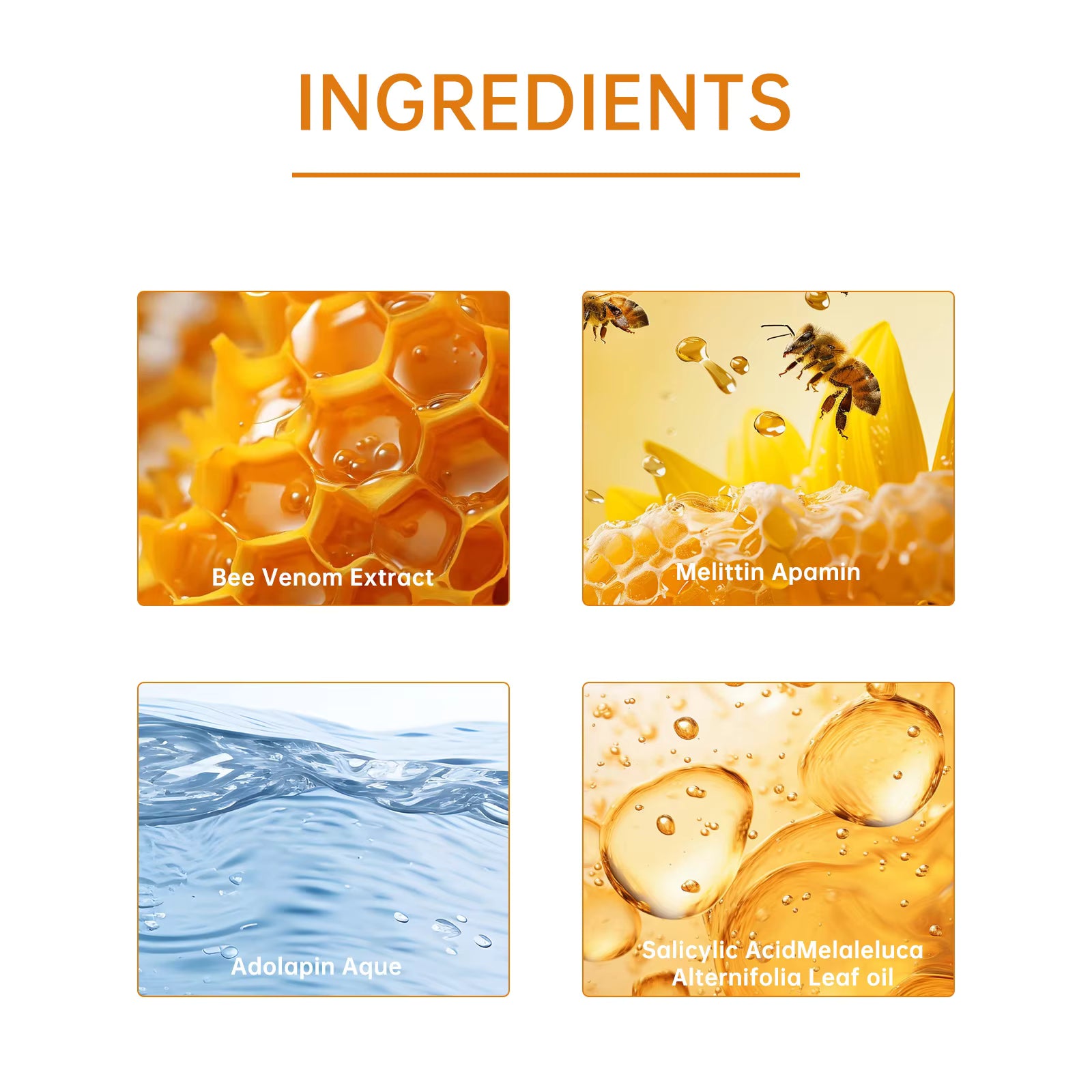 Tag Recede Bee Venom Repair Spray – Advanced Skin Care Spray for Smooth Skin & Tag Relief – Gentle Exfoliating Formula