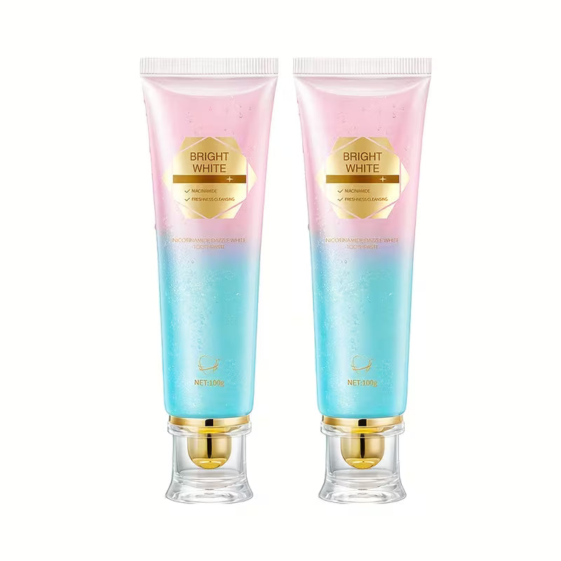 Oralhoe Nicotinamide Dazzle White Toothpaste 100g – Whitening Toothpaste with Niacinamide for Fresh Breath & Anti-Stain Protection