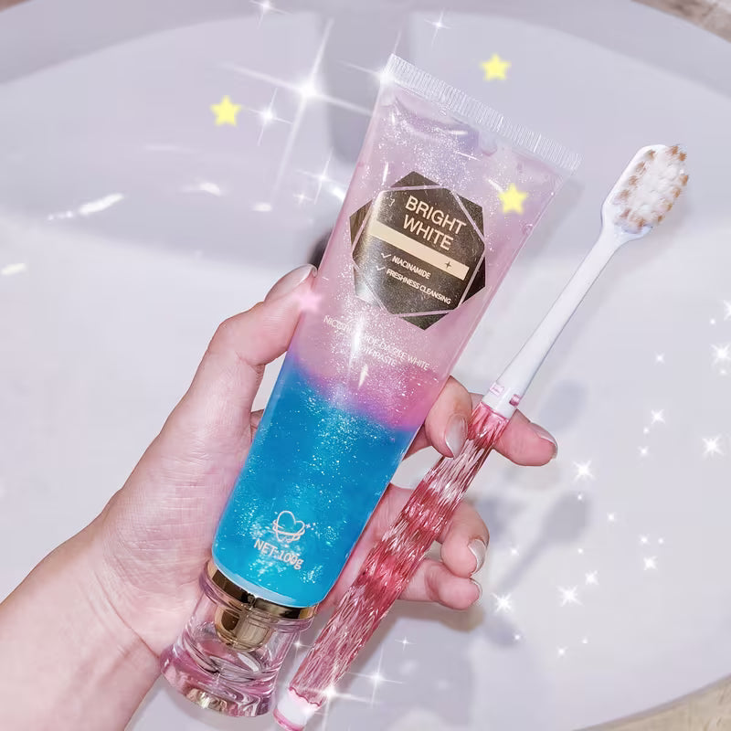 Oralhoe Nicotinamide Dazzle White Toothpaste 100g – Whitening Toothpaste with Niacinamide for Fresh Breath & Anti-Stain Protection